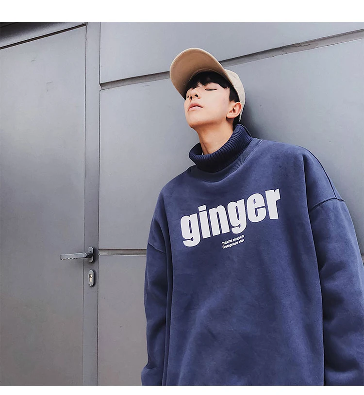LAPPSTER, Мужская Уличная одежда, Harajuku, водолазка, толстовки,, флис, корейская мода, мужские, поддельные, две части, толстовки, хип-хоп, худи