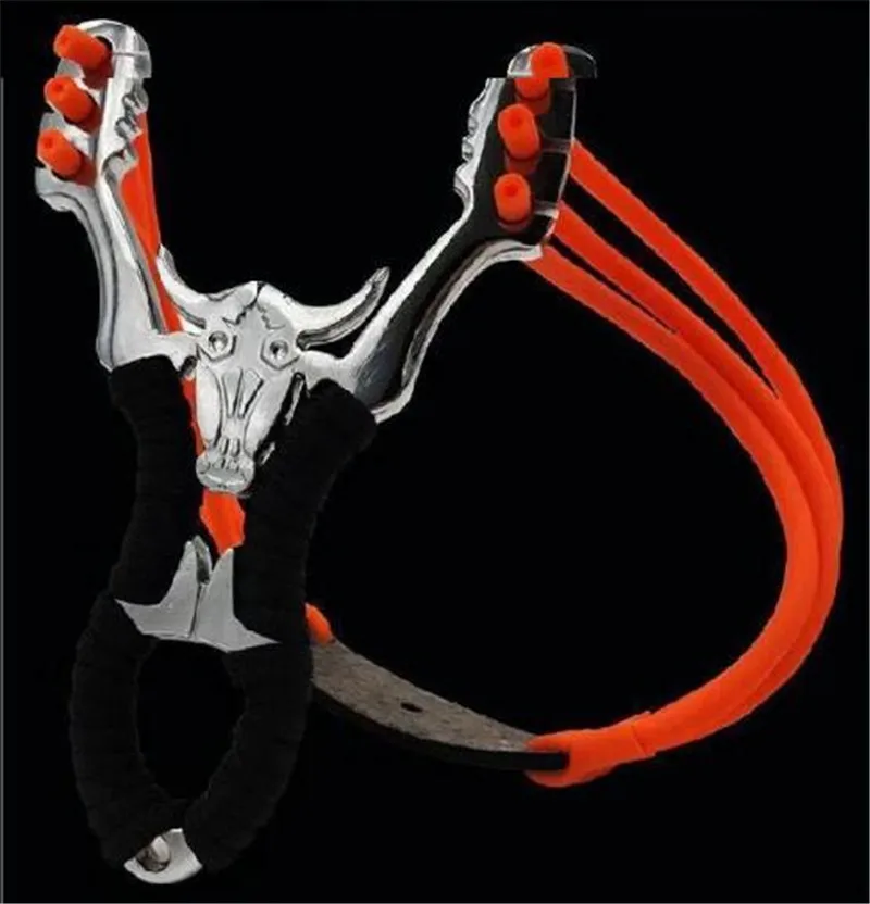 Мощная Рогатка из сплава охотничий толстый наручный браслет катапульта