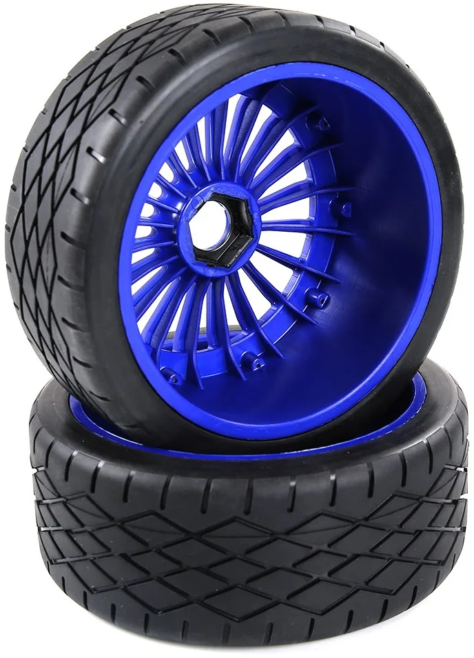 На дорожное колесо Набор с сильным нейлоновый обод для 1/5 весы Rovan ROFUN F5 MCD XS5 RR5 rc грузовик 2 шт./компл