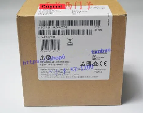 

New Original S7-1200 CPU1211C 6ES7211-1AE40-0XB0 full compatible replace 6ES7211-1AE31-0XB0
