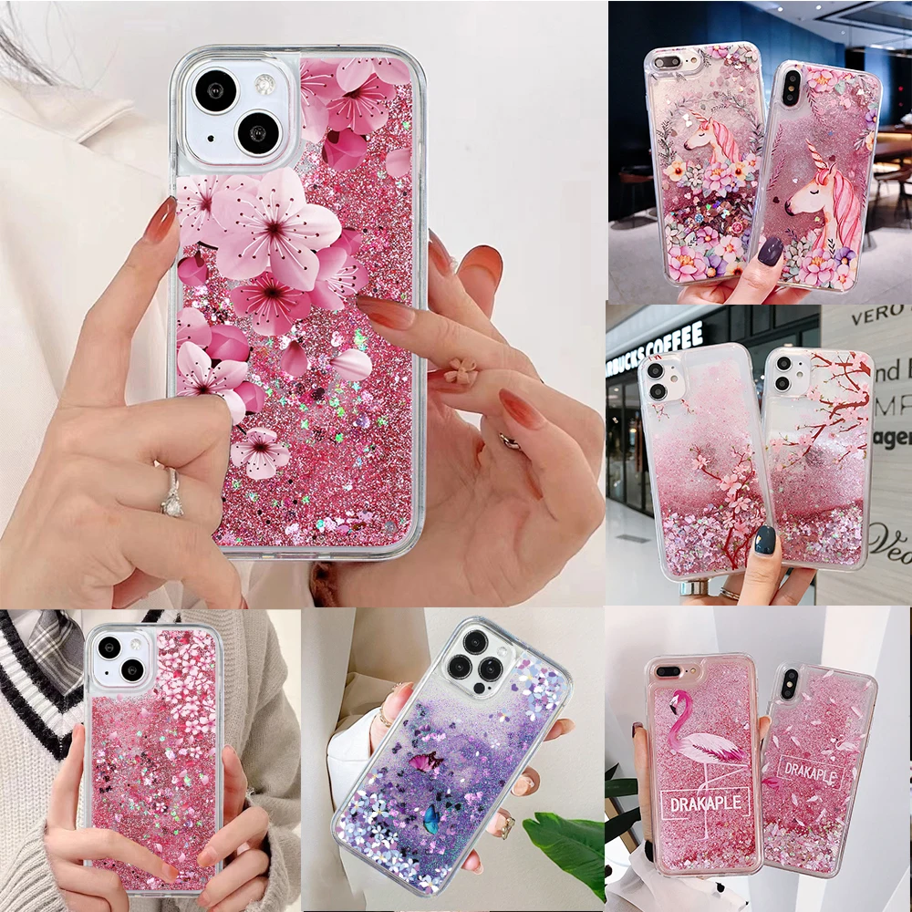 

Quicksand Glitter Flowing Water Liquid Case For Xiaomi Mi 6X A2 A3 8 CC9 Redmi Note 9 9s 9T 10X S2 10 10T 10i 11i 11 Lite Pro 5G