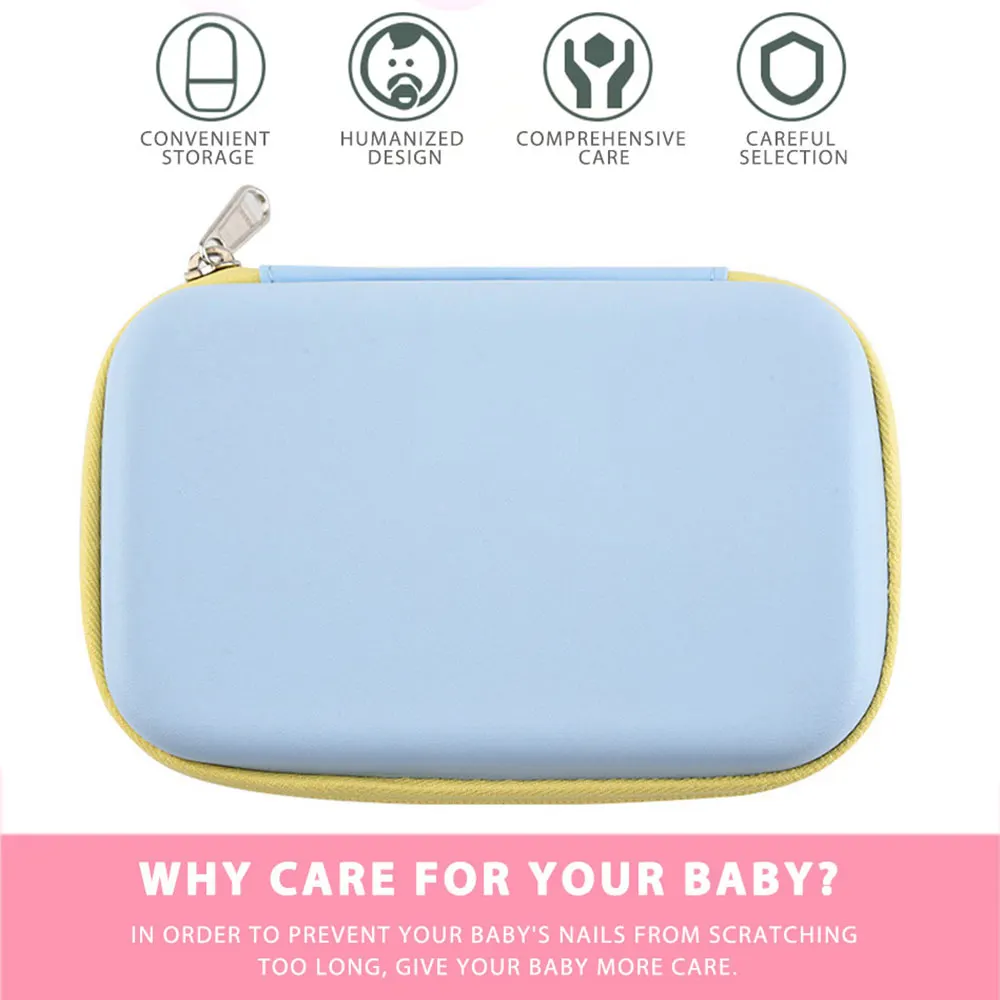 8 шт./компл. Уход и гигиена ребёнка комплект для детей по уходу за ногтями