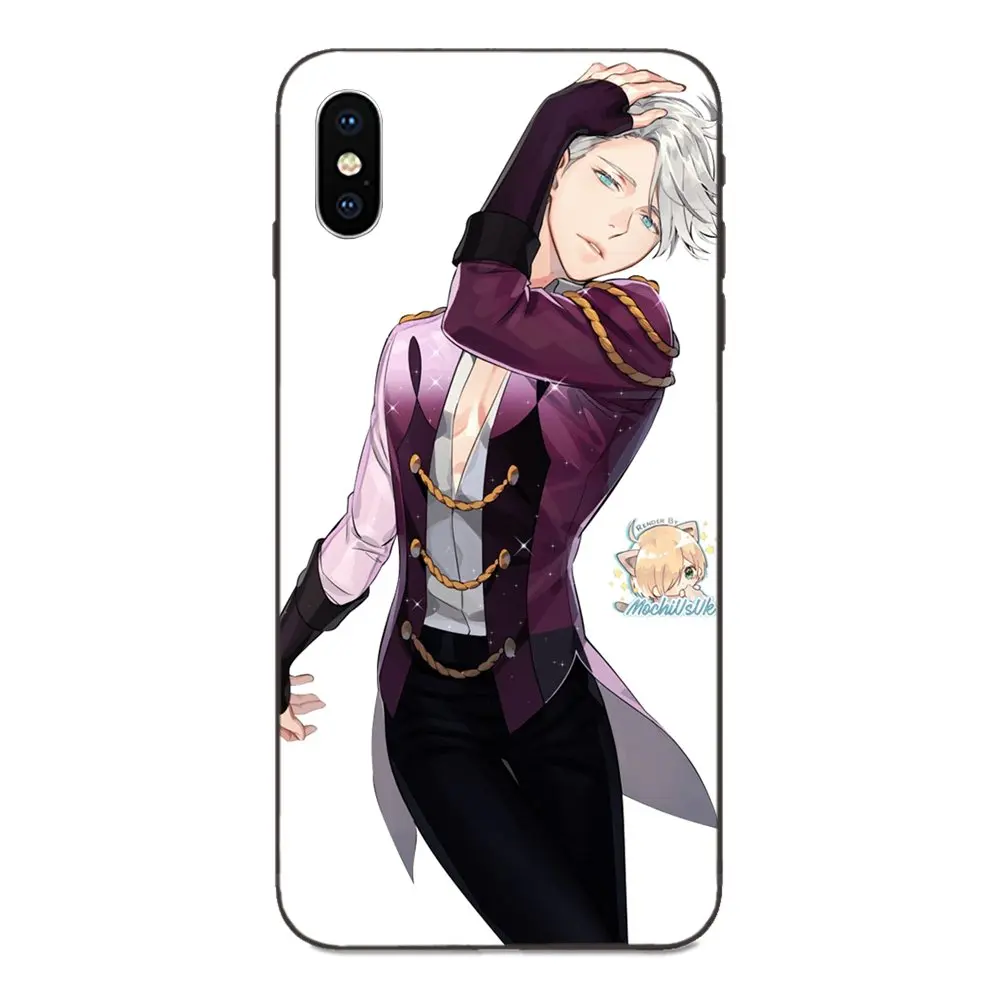 Юри на льду 2 Топ детализированный популярный для Apple IPhone X XS Max XR 4 4s 5 5S SE 6 6S 7 8 Plus Мягкий ТПУ крутой лучший чехол