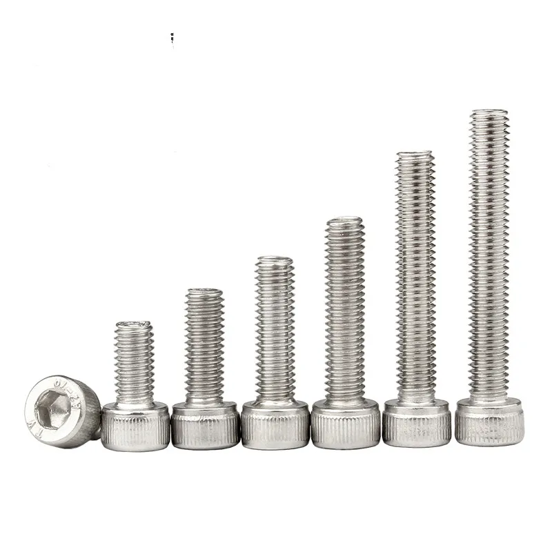 

304 stainless steel hexagon socket head screw, cylindrical head HM cup head screw, extended bolt, big national standard M12
