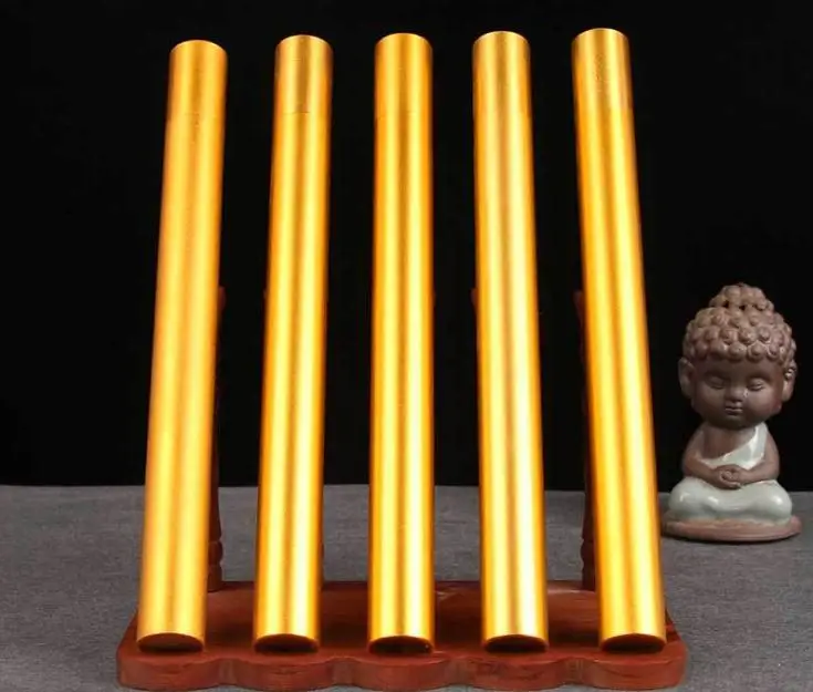 Туба для благовоний из алюминиевого сплава бочка маленькая коробка хранения