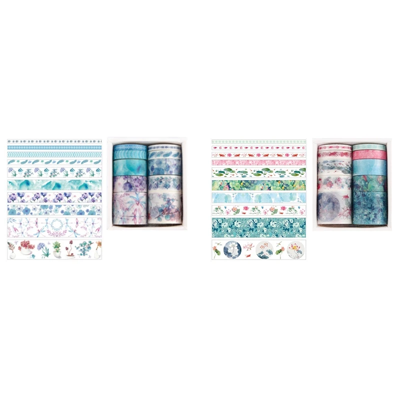 

20 штук декоративные Kawaii набор декоративного скотча Васи японский Бумага наклейки японская Канцелярия Скрапбукинг Supply B и C