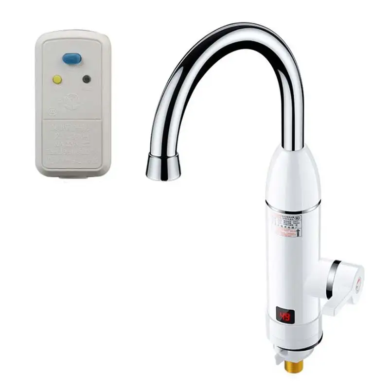 

Electric Kitchen Water Heater Tap Instant Hot Water Faucet Heater Cold Heating Faucet Tankless Instantaneous Water Heater Tool