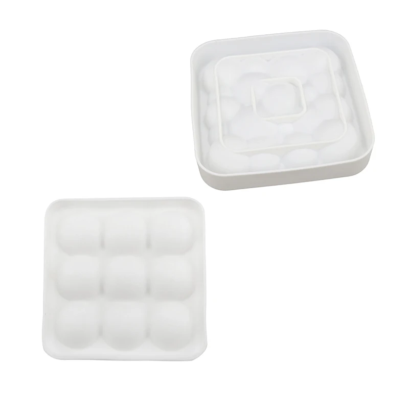 Счастливый мешок силиконовые формы облака Куб 3D торт выпечки для десерта Конфеты