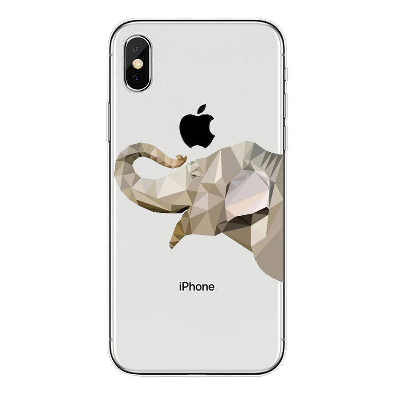 3D fashion lion tiger Elephant leopard fox giraffe Soft TPU Phone Case For iPhone XS 5 5S SE 6 6S 7 8 Plus X XR Silicone Cover |