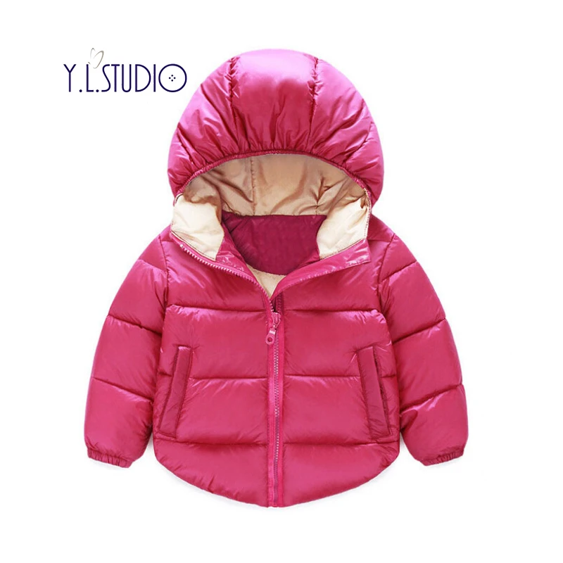 Детская куртка на утином пуху молнии с капюшоном | одежда и обувь