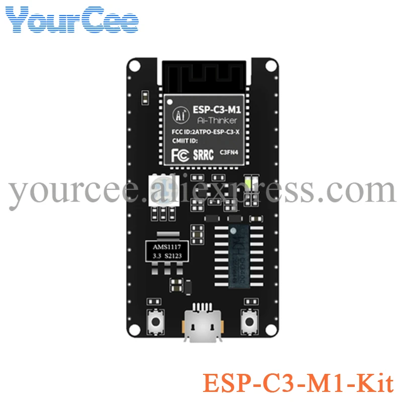 ESP32 Φ 2 4G Bluetooth-совместимый BLE 5 0 WiFi модуль ESP32-C3 плата разработки C3FN4 C3FH4 |