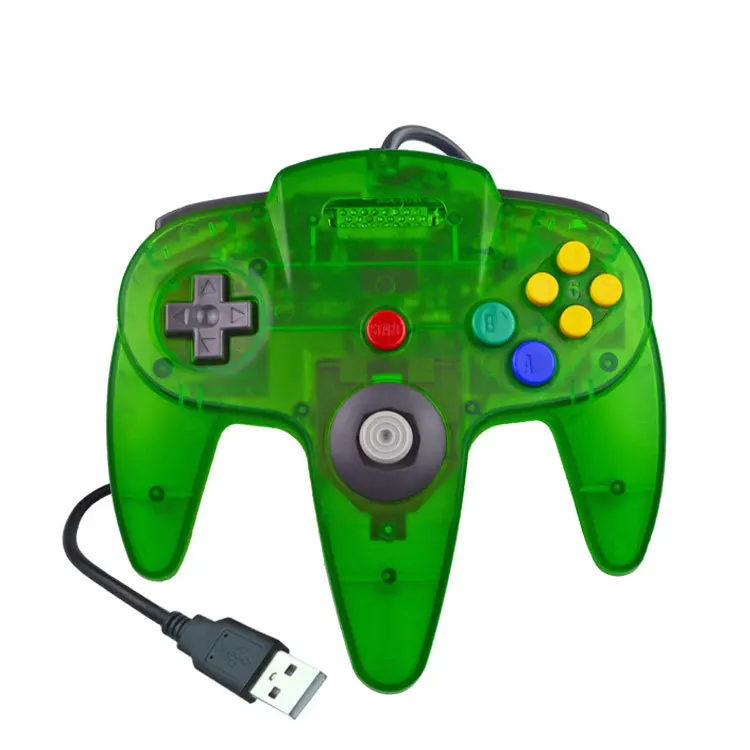 Проводной USB геймпад для Nintendo 64 контроллер N64 джойстик классических игр на