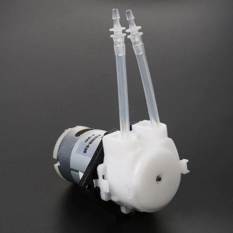 

DC 12V D3 Peristaltic Dosing Pump 3x5mm DIY Head Tube For Lab Analytical Liquid