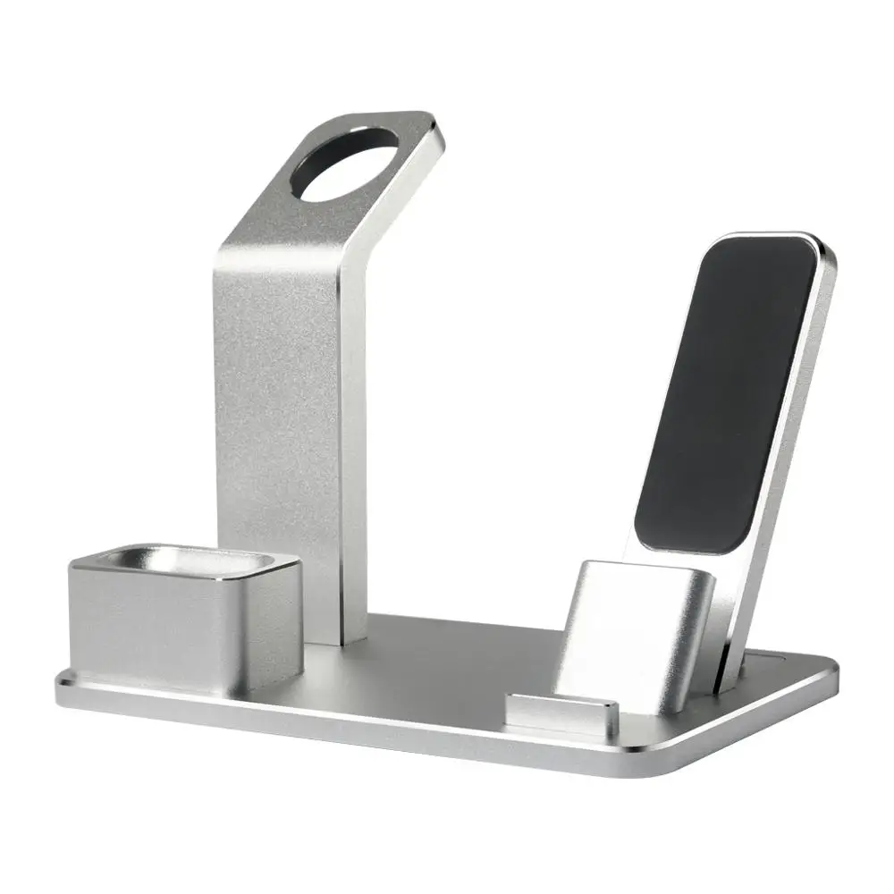 

3 in 1 Charging Dock Station Stand Phone Holder Bracket for iPhone AirPods Air Apple Watch iWatch Outlet Shelf