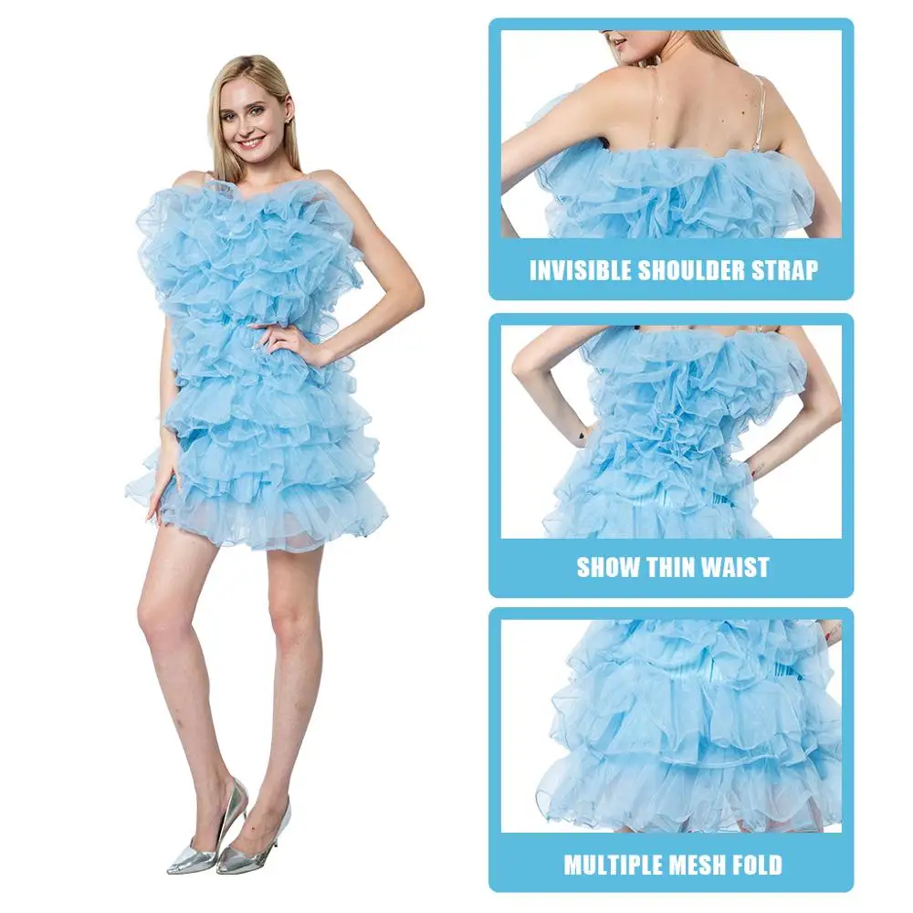 Reneecho Adult Loofah and Soap Halloween Costume Set for Couples, Carnival Adult Costumes image 6