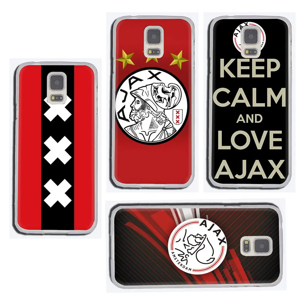 EWAU Ajax команда Жесткий чехол для телефона с рисунком в виде крышка чехол для samsung Galaxy S6 7 Edge S8 9 10 Plus, Note 8, 9, 10, M10 20 30 40