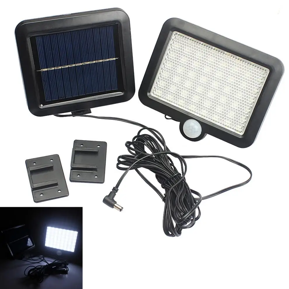 

56 LED Outdoor Solar Wall Light PIR Motion Sensor Solar Lamp Waterproof Infrared Sensor Garden Light for Security Street