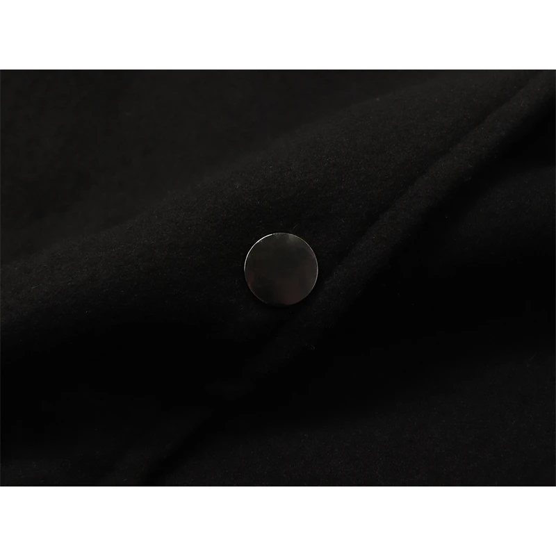 Новая Осенняя Женская куртка модная винтажная Повседневная однобортная верхняя