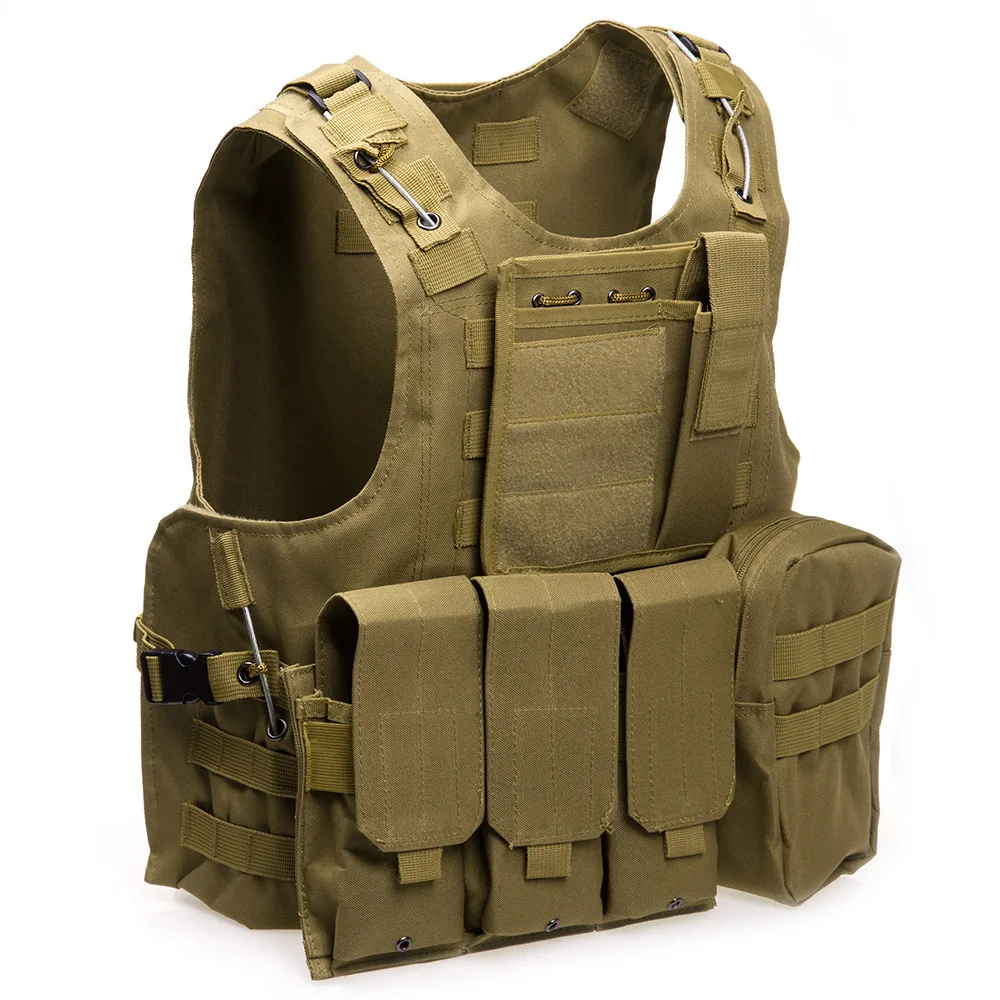 Outlife USMC страйкбол CS Военный Тактический Жилет Molle Боевая штурмовая пластина