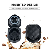 reusable capsule conversion adapter coffee powder capsules convert tray holder for nespresso piccolo xsgenio s coffee accessory