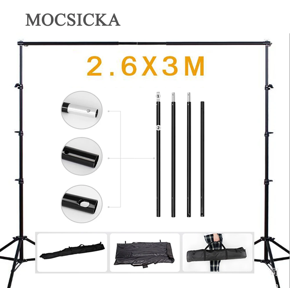 

Профессиональные фоны MOCSICKA, подставка для фона, подставка для фотосъемки, реквизит для фотостудии