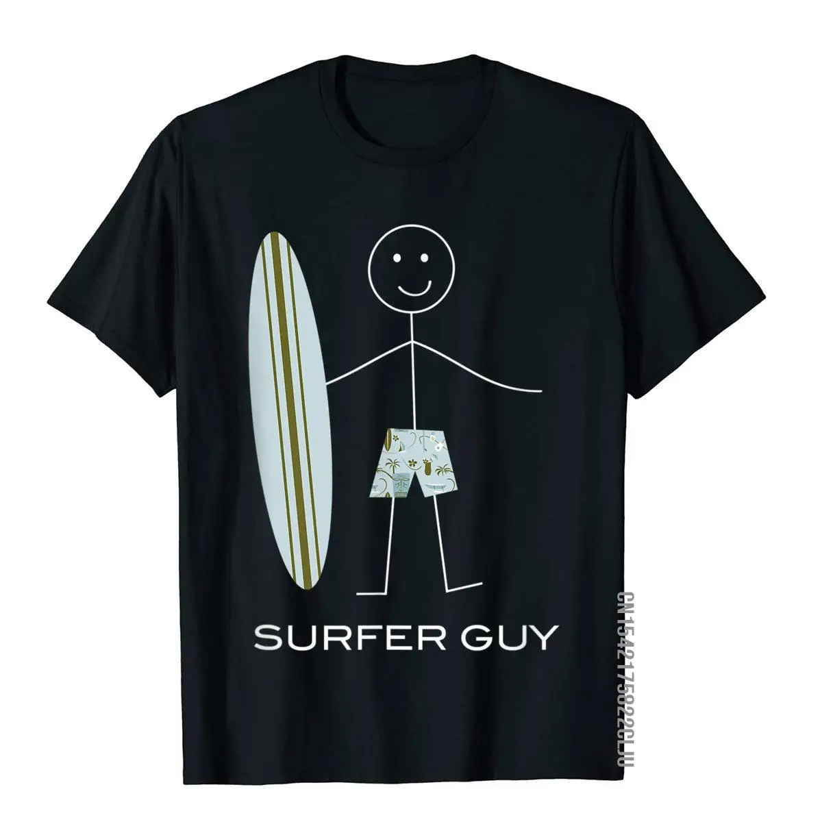 

Funny Mens Surfin Surf Boy Surfer T-Shirt Tees Special Hip Hop Cotton Men T Shirt Printing