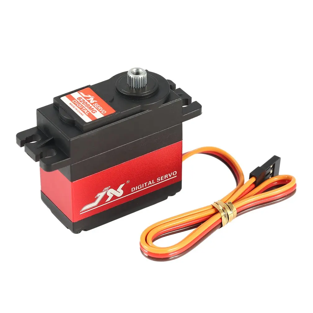 JX PDI-6209MG 4 8 V-6V 0.13sec/60 9 35 kg Цифровой Металлический сервоалюминиевый чехол для 1/10 RC car