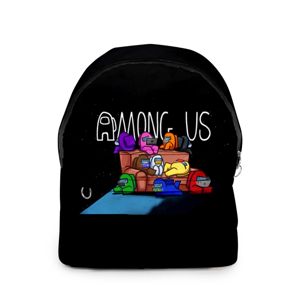 

New 2020 Game Among Us Men Backpacks Fashion Cool There is a Monster Us Students Boys Girls Women Men School Bags Backpack