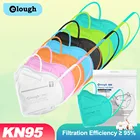 Маска Elough ffp2mask fpp2, маска kn95, сертифицированная маска ffp 2, разноцветная, 10-100 шт.
