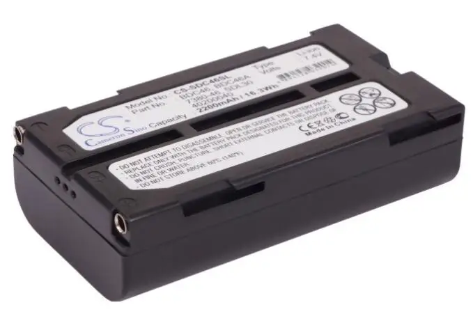 cameron sino 2200mah battery for PENTAX DA020F RCA CC-8251 PRO-V730 PRO-V742 SOKKIA a SET300 DL30 GIR1600 DGPS Receiver | Электроника