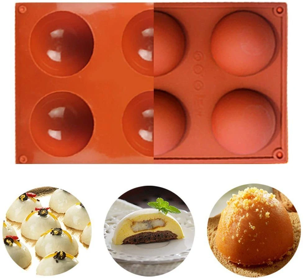 6/15/24 отверстий в форме полушария силиконовые аксессуары для выпечки еды