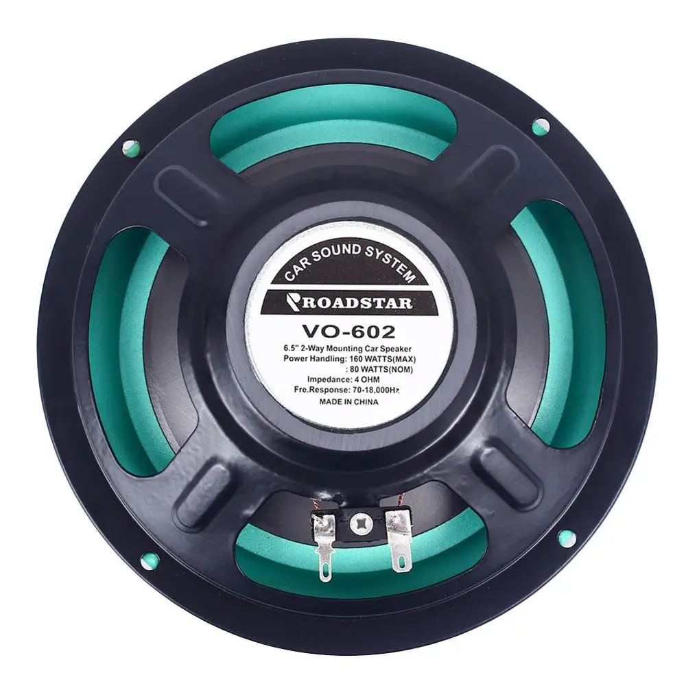 1 шт. универсальный автомобильный коаксиальный динамик 6 5 дюйма 160