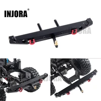 injora metal rear bumper with led light for 110 rc crawler car axial scx10 90046 90047