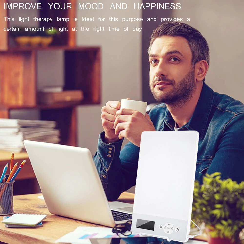 Портативная лампа с естественным солнечным светом для эмоциональной