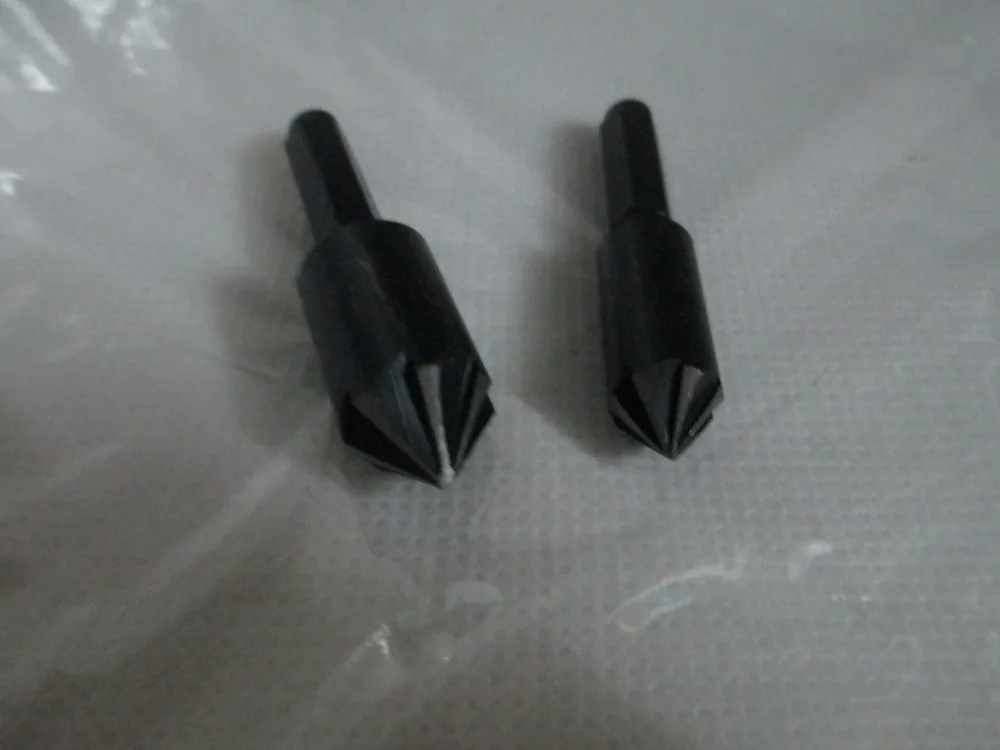 Набор сверл с шестигранным хвостовиком 2 шт. 7 зенкеров Концевая раковина Hcs фаска