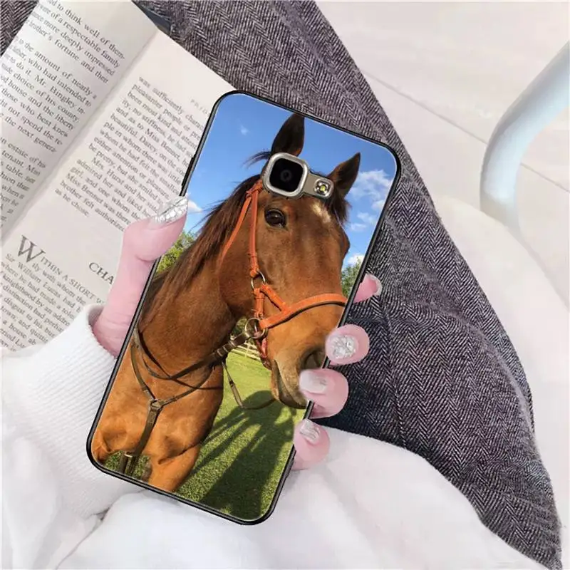 

YNDFCNB Horse Animal Phone Case For Samsung Galaxy A30 A20 S20 A50S A30S A71 A10 A10S A7 A8 A6 plus Cases