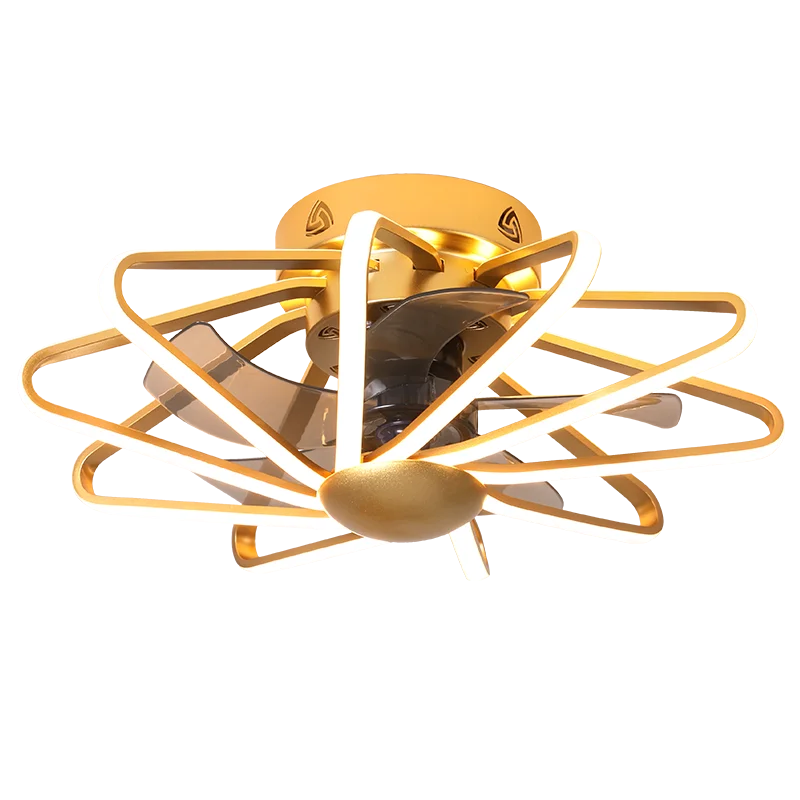 

LED ceiling fan with Lights remote control bedroom decor ventilator lamp Living room Dining Room 110v/220v LED ceiling fan lamp