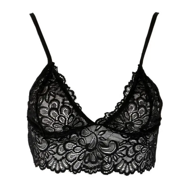 Комплект женского кружевного нижнего белья бесшовный бюстгальтер пуш ап
