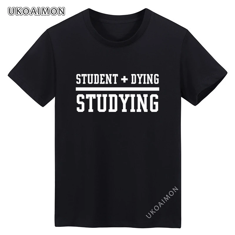 

New Year Day Student And Dying Custom Casual T Shirt Funky Goth TShirts Cheap Customized Tops Shirt Fashion Oversized T Shirts