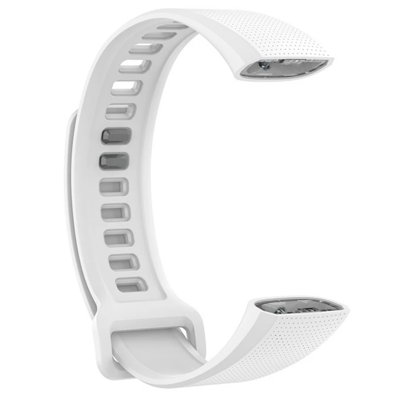 2 шт Силиконовые часы браслет ремешок для HUAWEI Band2 Pro/ Band2/ ERS B19/ERS B29 Смарт белый и