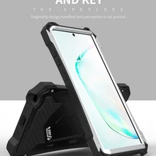 Luxury Hybrid Shockproof Metal Aluminum Armor Phone Case For Samsung Galaxy Note 10 9 S10 Plus 5G Shockproof Cover Capa
