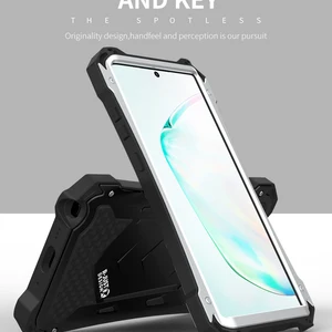 Luxury Hybrid Shockproof Metal Aluminum Armor Phone Case For Samsung
Galaxy Note 10 9 S10 Plus 5G Shockproof Cover Capa