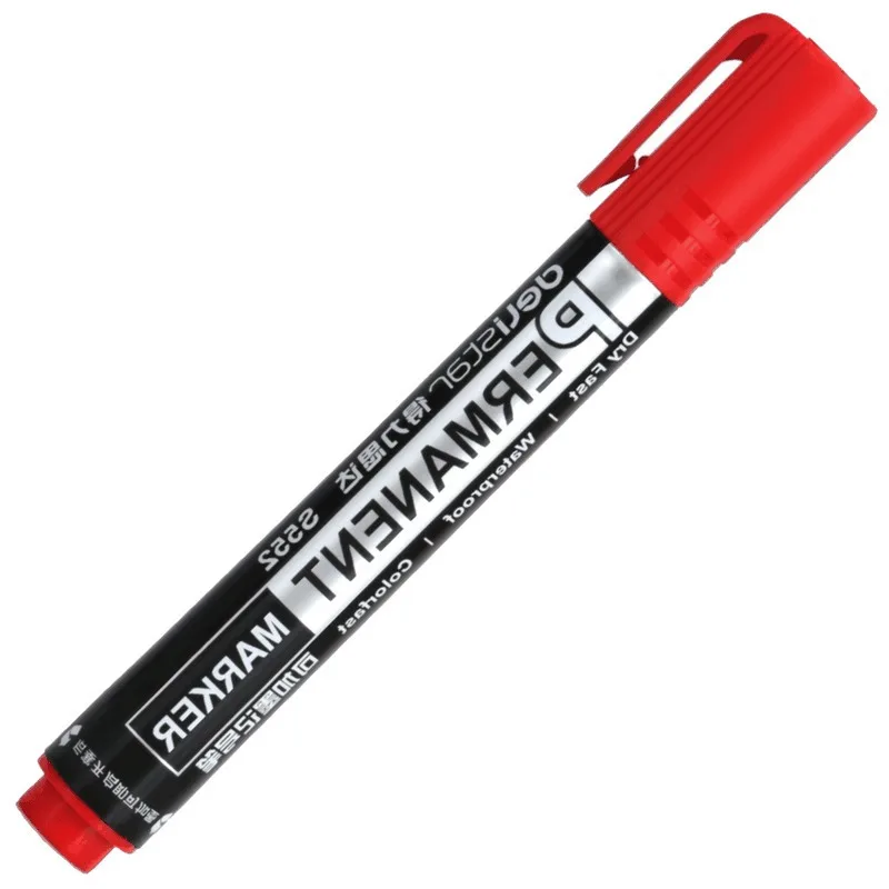 Чернильная маркировочная ручка S552 с грубой головкой не выцветающая/не