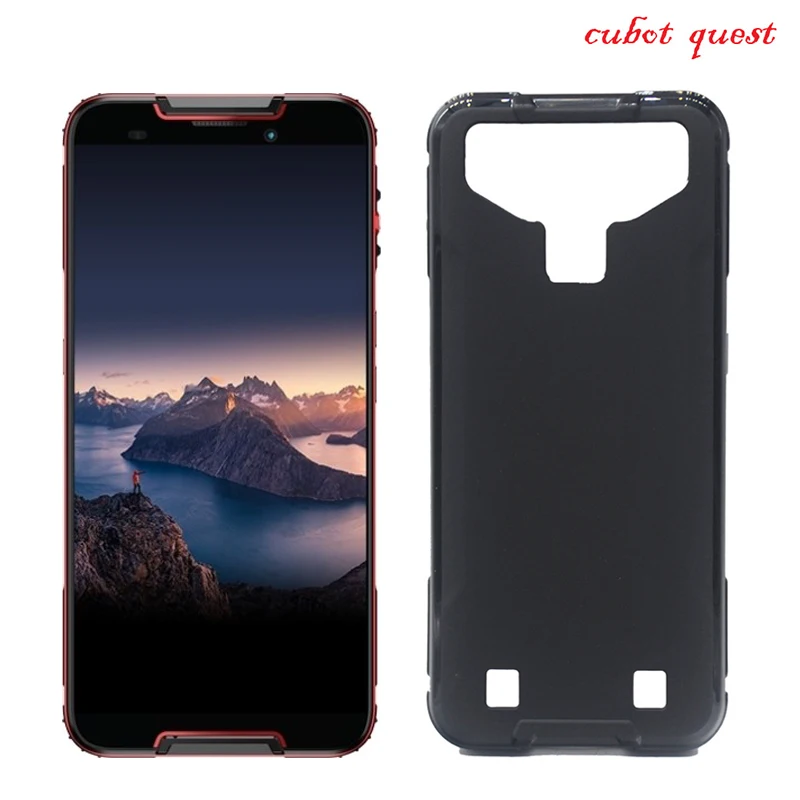 Мягкий ТПУ чехол для Cubot Quest 5 дюйма гелевый пудинг мягкий силиконовый защитный