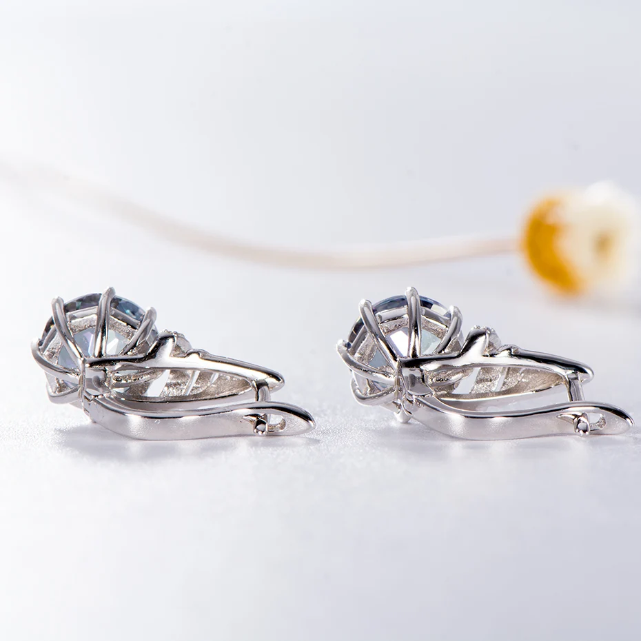 Женские Висячие серьги клипсы kuoluit изящные висячие из стерлингового серебра 925