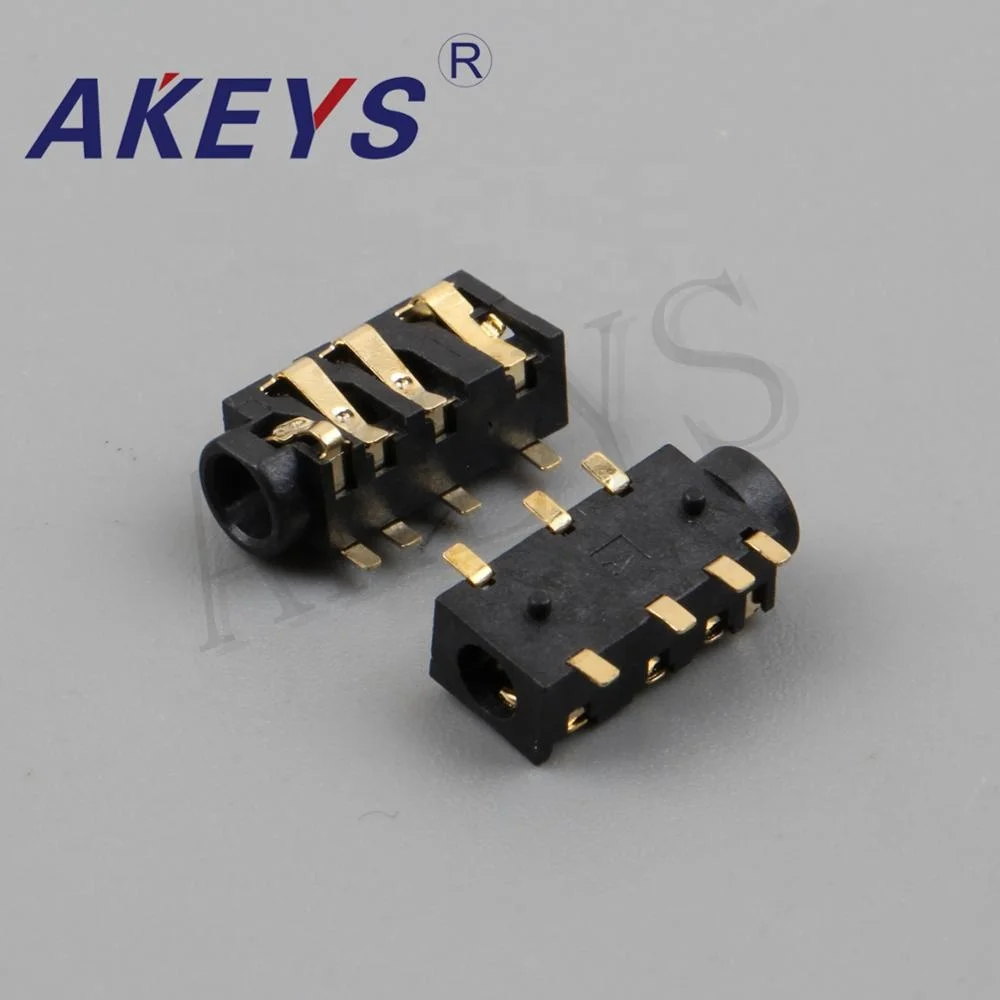 Разъем для наушников PJ-357 3 5 10 шт. 7 контактов разъем pin2 с фиксированным контактом