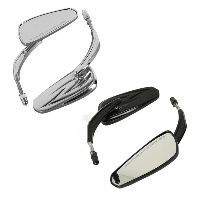 

8mm rear view mirror for Harley Road King kava xl1200 C n flstfb fxdf FLSTF flyuc fltrx