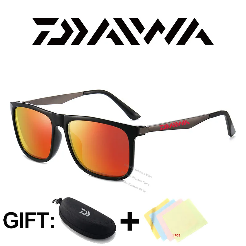 

2021 Daiwa New Men's Polarized Fishing Glasses Summer Outdoor Mountaineering Fashionable Colorful Film Sports Sunglasses