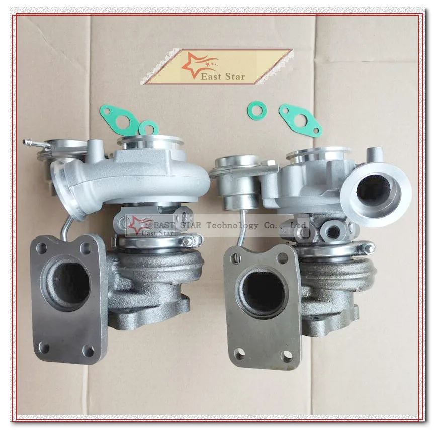 2 шт. Twin TURBO TD03-08G 49131-05101 49131-05000 49131-05010 8601455 9471564 Для VOLVO PKW S80 XC90 98- B6284T T6 2.8L