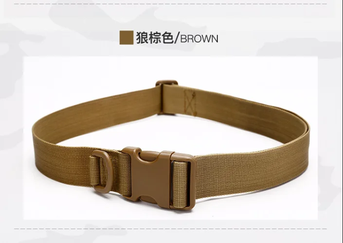 Тактические простые ремни для спорта на открытом воздухе Защитное снаряжение